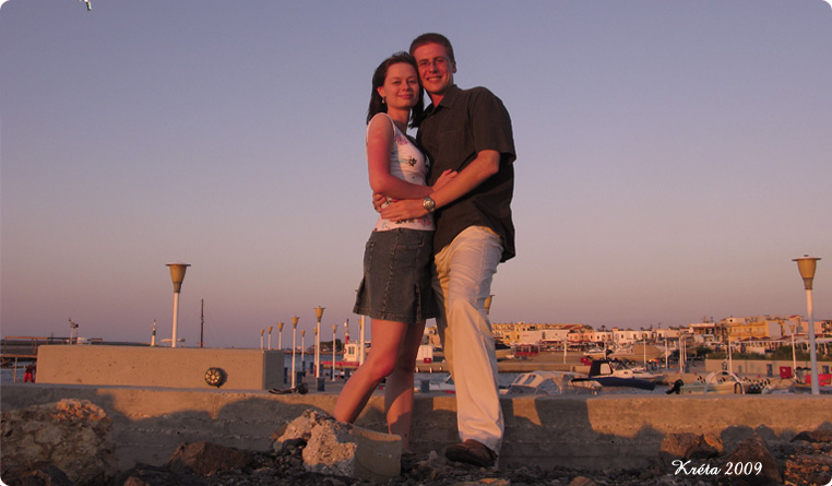 Gábinka a Martin – Kréta 2009